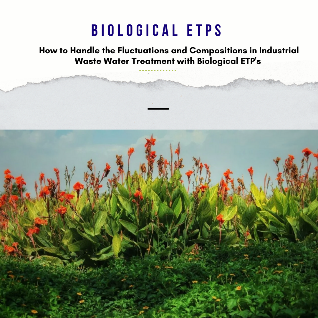 How to Handle the Fluctuations and Compositions in Industrial Waste Water Treatment with Biological ETP's  